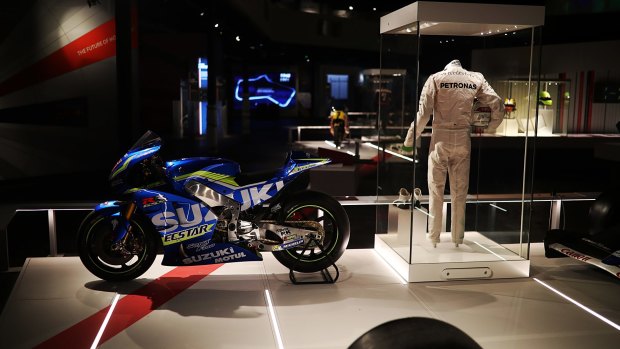 The museum tells the history of British motor racing. 