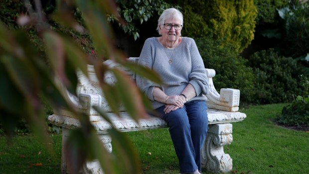 An original '10 pound Pom': Joan Beagley, 81, first came to Australia on the scheme in 1964.