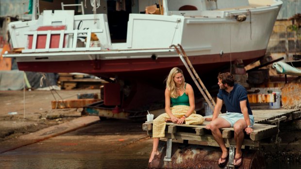 Bonding over a shared desire to travel the world by by yacht: Shailene Woodley and Sam Clafin in Adrift.