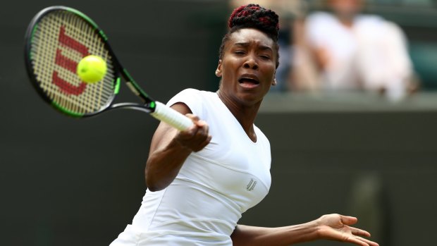 Venus Williams has advanced to the semi-finals at Wimbledon for the ninth time.