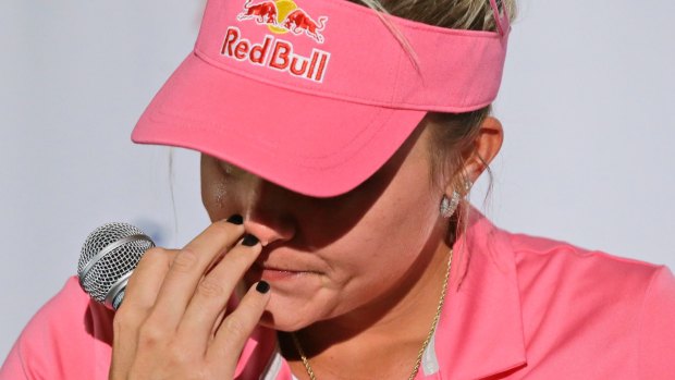 "I have always played by the rules of golf": Lexi Thompson.