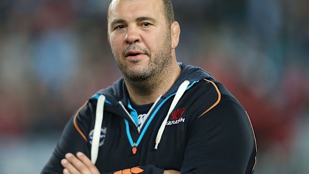 Taking on the top job: New Wallabies coach Michael Cheika.