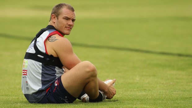 Decision day: Sydney Roosters prop Martin Kennedy.