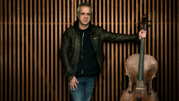Cellist Giovanni Sollima was guest director of the ACO for Sequenza Italiana.