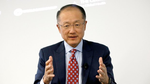 World Bank president Jim Yong Kim.