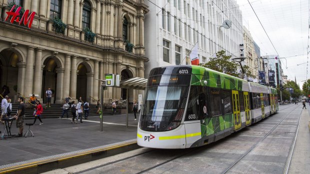 The number 96 takes you through Melbourne's historic General Post Office building in the Bourke Street Mall. 