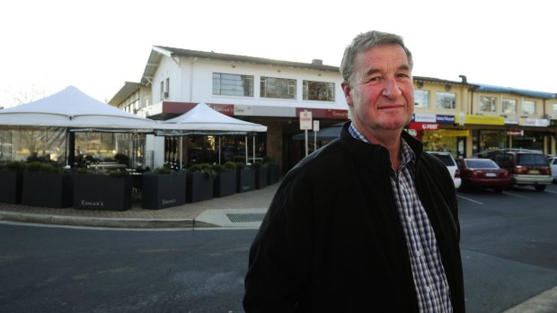 Jeff Darwin cannot demolish the top floor at Ainslie shops without massive cost and huge disruption to Edgar's Inn and wants to know whether he can clean the flat instead.