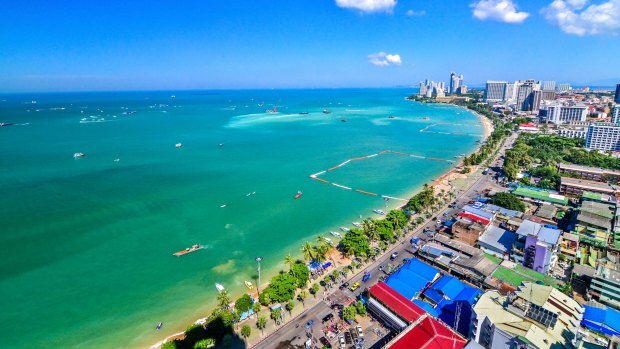 Pattaya in Thailand has benefited from an overall increase in visitor numbers to the country.