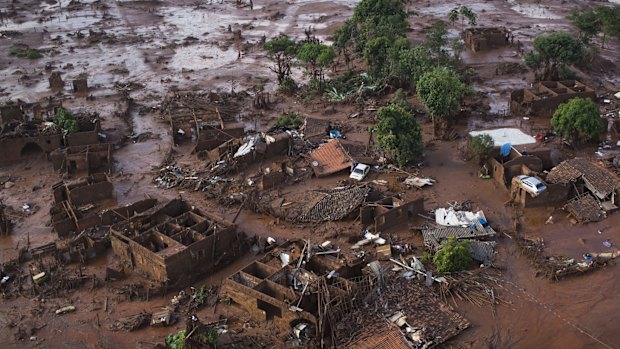 The disaster at the Samarco iron ore mine was another headache for BHP. 