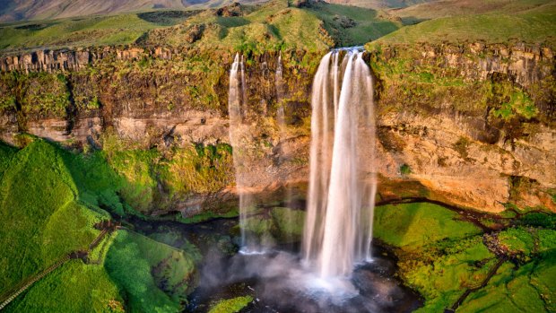 Seljalandfoss is one of the most beautiful waterfalls in Iceland. 