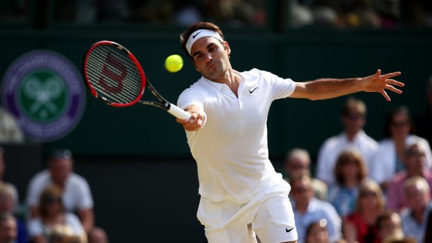 Roger Federer is eyeing a record eighth Wimbledon men's singles crown.