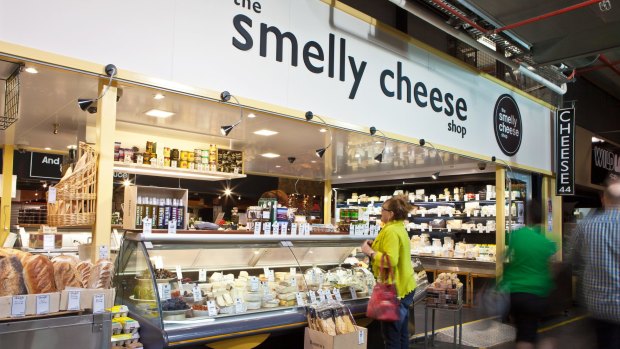 The Smelly Cheese Shop, Central Markets, Adelaide.

