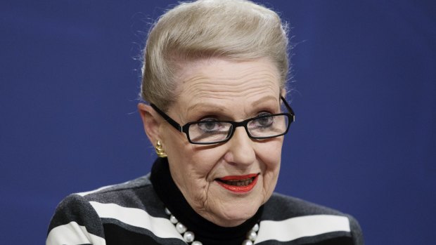 Speaker of the House of Representatives and federal member for Mackellar Bronwyn Bishop.