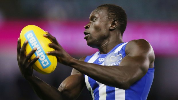This season has not progressed as expected for Majak Daw.