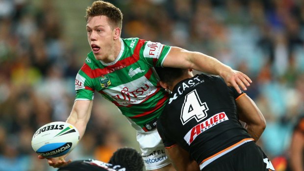 Cameron McInnes of the Rabbitohs will start at hooker against St George Illawarra.
