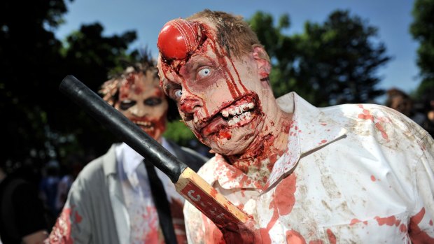 Hordes of zombies have shuffled through Melbourne streets over the past few years.