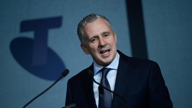 Telstra chief executive Andy Penn is hunting for Asian opportunities. 