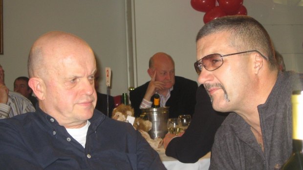 "You do the maths": John Silvester with the late Mark 'Chopper' Read.