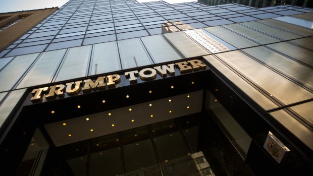 Trump Tower in New York, the headquarters of Ivanka Trump's company.