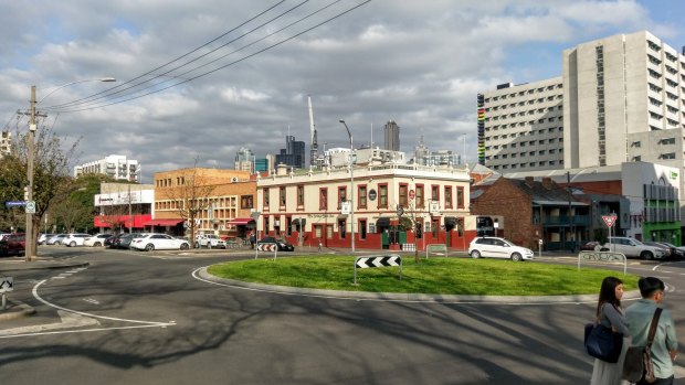 The Corkman Irish pub in Carlton, built in 1857, as it was last October. 