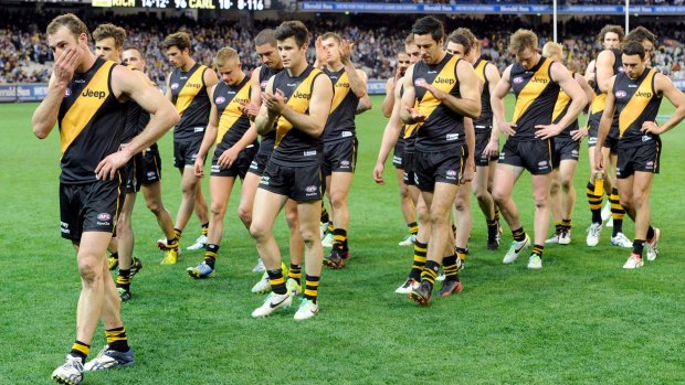Richmond players need to consign past finals losses to history.