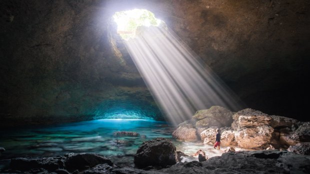 Blue Cave. In which Pacific island nation will you find it?