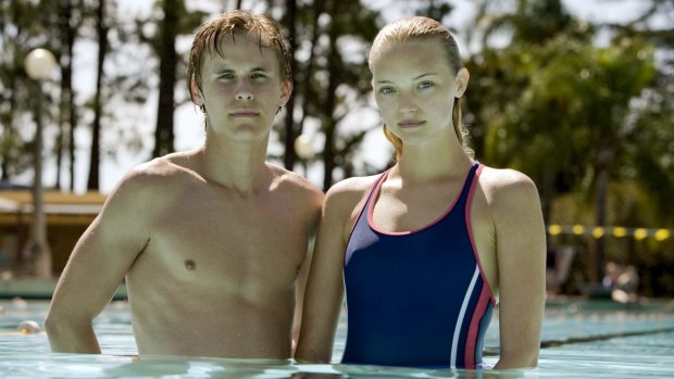 Rhys Wakefield and Gemma Ward form an affectionate relationship in <i>The Black Balloon</i>.