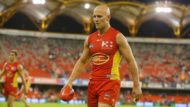 Gold Coast captain Gary Ablett: Has had his challenges at the pioneering club. 