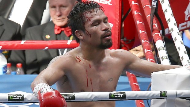 Bad timing: With his country in crisis, Manny Pacquiao can't return to the ring in 2017.