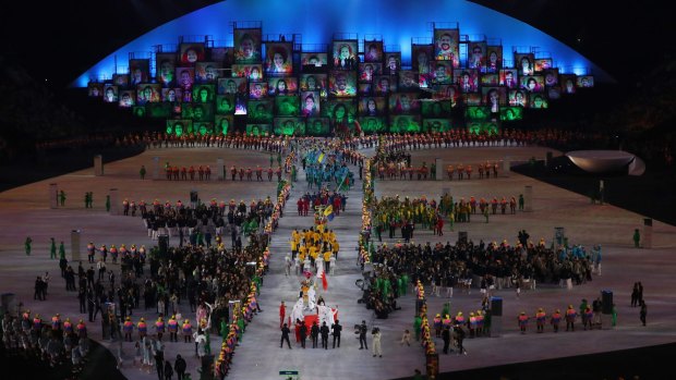 Food outlets ran out of stock during the Rio 2016 Opening Ceremony.