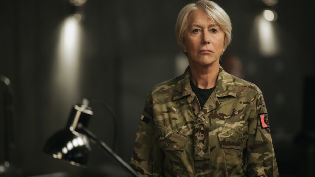 Helen Mirren is as steely as ever playing Colonel Katherine Powell in <i>Eye in the Sky</i>.