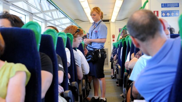 If something isn't done, more people will be standing on Geelomng trains