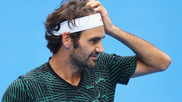 The great unknown: Roger Federer will enter the Australian Open from his worst seeding in more than 15 years. 