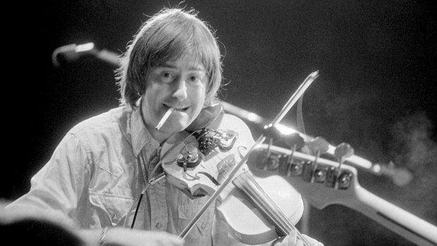 Dave Swarbrick performing in San Francisco in 1971.