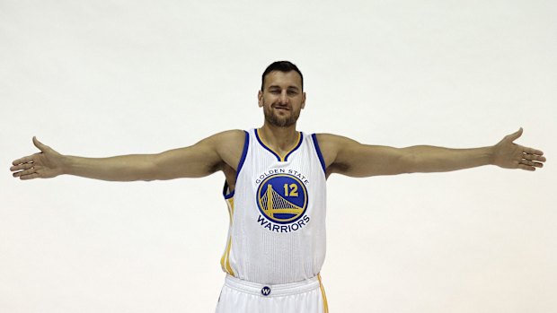 Golden State Warrior Andrew Bogut.