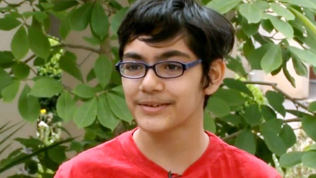Tanishq Abraham, 12, has been accepted to the University of California, Davis, and UC Santa Cruz. 