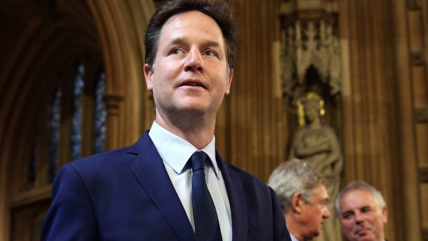 Former British deputy prime minister Nick Clegg is among dozens of EU diplomats and politicians banned from entering Russia.