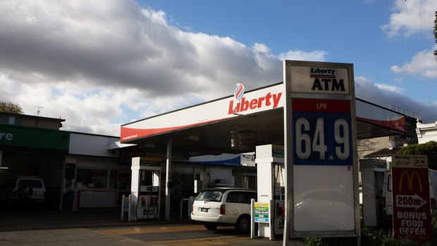 The Liberty petrol station set to be redeveloped.