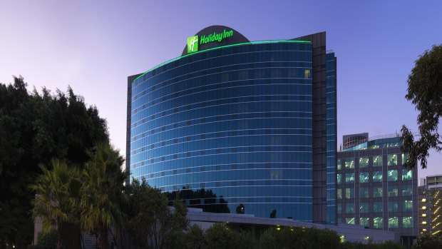 The Holiday Inn, near Sydney Airport, where hotel demand is very strong
