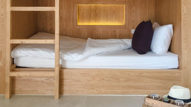 Forget dark and dingy, modern hostel rooms are light and clean. 