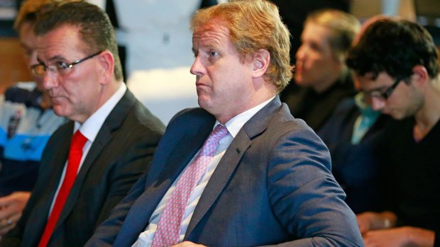 Smart thinking: NRL boss David Smith was upbeat about his meeting with club chiefs.