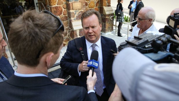 In the line of fire: ARU boss Bill Pulver refused to reveal what deals were done with the Rebels.