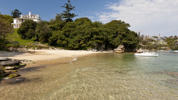 Milk Beach at Vaucluse, Sydney.