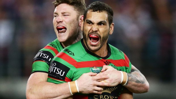 Dynamite duo: Chris McQueen says the Rabbitohs are not solely reliant on Greg Inglis.