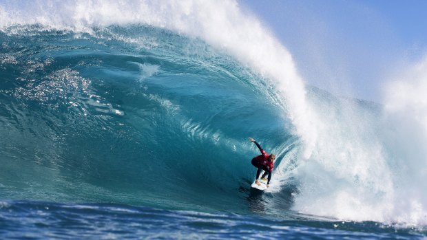 Owen Wright missed more than a year of surfing.