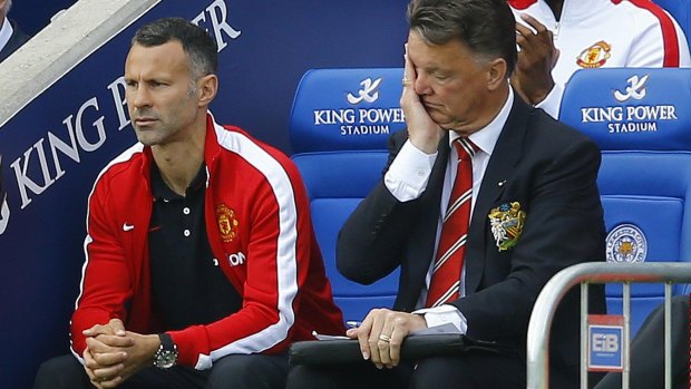 Headaches: Louis van Gaal's first season at Manchester United hasn't gone to plan.