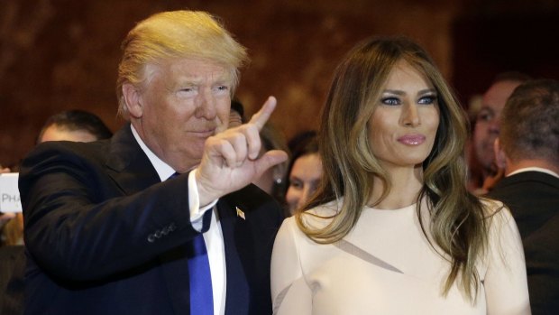 "Not Hitler": Melania Trump defends her husband Donald.