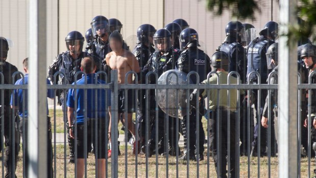 Police in riot gear regained control of the Malmsbury facility after the January riots.  