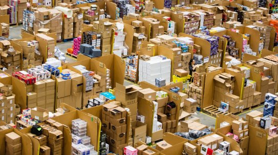 An Amazon Fulfillment Centre.