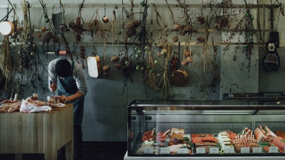 Inside Meatsmith, Fitzroy.